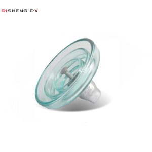 120KN anti-fog glass disc insulator for high voltage